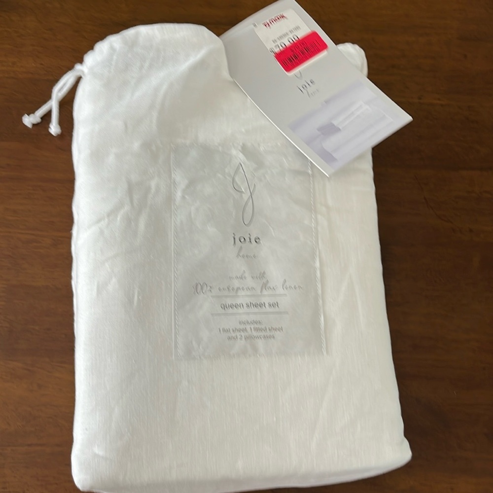 Joie linen sheets - Queen
